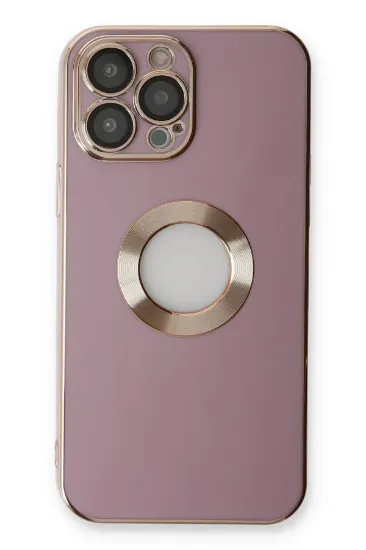 Newface iPhone 13 Pro Max Kılıf Store Silikon - Mor resmi
