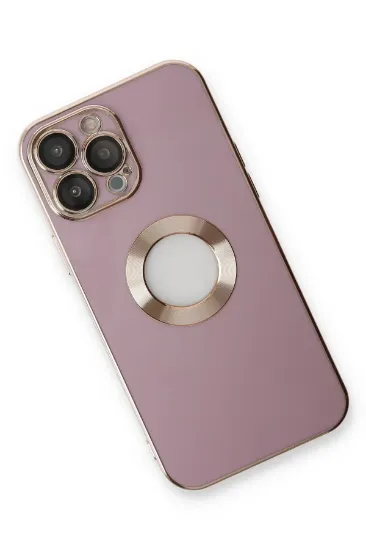 Newface iPhone 13 Pro Max Kılıf Store Silikon - Mor resmi