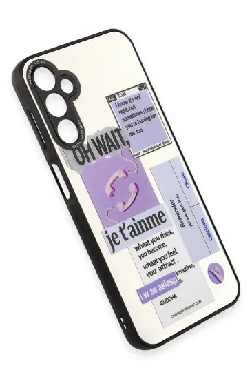 Newface Samsung Galaxy A14 4G Kılıf Mirror Desenli Kapak - Mirror - 4 resmi