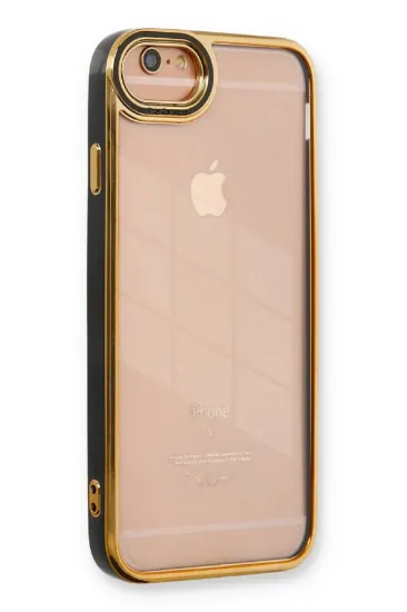 Newface iPhone 6 Kılıf Liva Lens Silikon - Siyah resmi