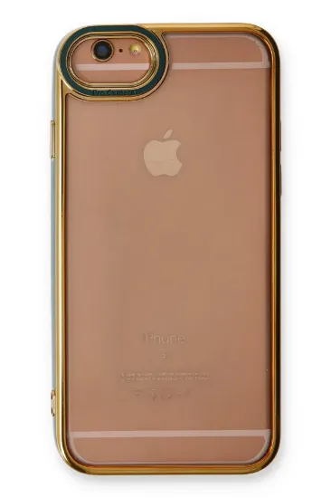 Newface iPhone 6 Kılıf Liva Lens Silikon - Yeşil resmi