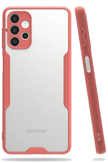 Newface Samsung Galaxy A52 Kılıf Platin Silikon - Pembe resmi