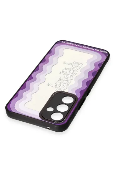 Newface Samsung Galaxy A34 5G Kılıf Mirror Desenli Kapak - Mirror - 5 resmi