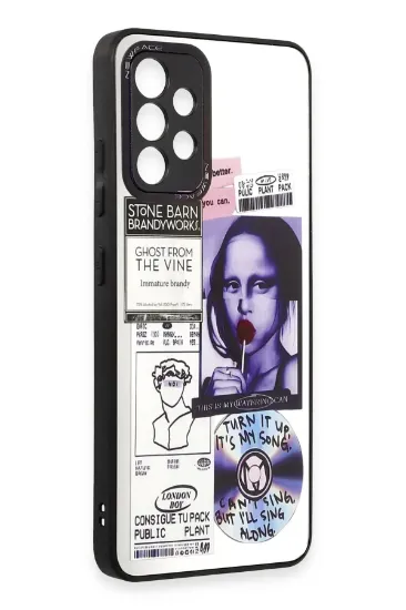 Newface Samsung Galaxy A52 Kılıf Mirror Desenli Kapak - Mirror - 2 resmi