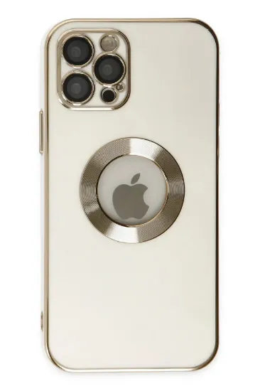 Newface iPhone 12 Pro Kılıf Store Silikon - Beyaz resmi