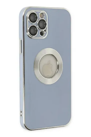 Newface iPhone 12 Pro Kılıf Store Silikon - Sierra Blue resmi