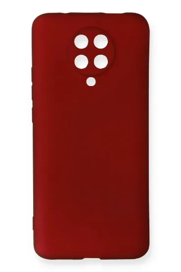 Newface Xiaomi K30 Pro Kılıf First Silikon - Bordo resmi