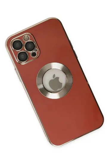 Newface iPhone 12 Pro Max Kılıf Store Silikon - Kırmızı resmi