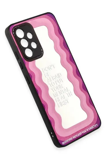 Newface Samsung Galaxy A52 Kılıf Mirror Desenli Kapak - Mirror - 11 resmi