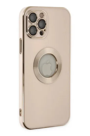 Newface iPhone 12 Pro Max Kılıf Store Silikon - Pembe resmi