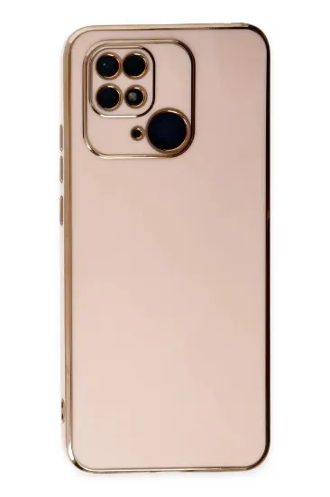 Newface Xiaomi Redmi 10C Kılıf Volet Silikon - Pembe resmi