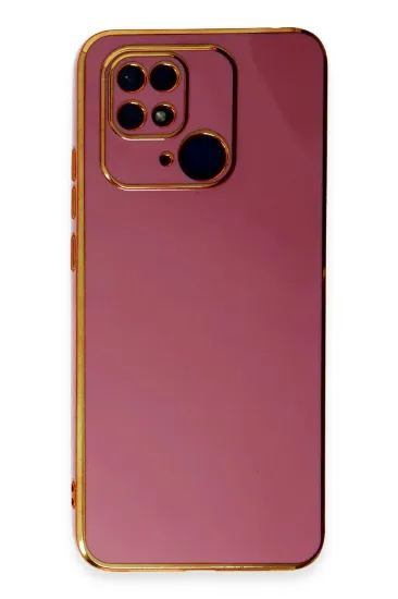 Newface Xiaomi Redmi 10C Kılıf Volet Silikon - Kırmızı resmi