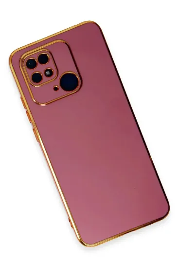 Newface Xiaomi Redmi 10C Kılıf Volet Silikon - Kırmızı resmi