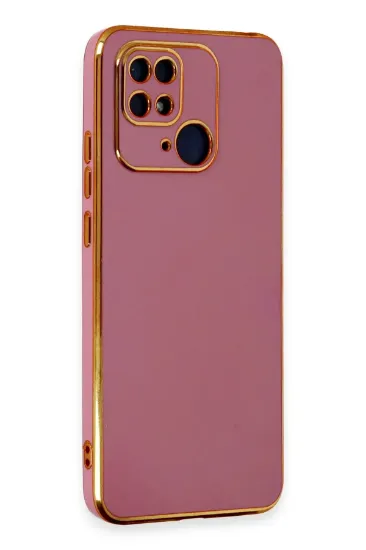 Newface Xiaomi Redmi 10C Kılıf Volet Silikon - Kırmızı resmi