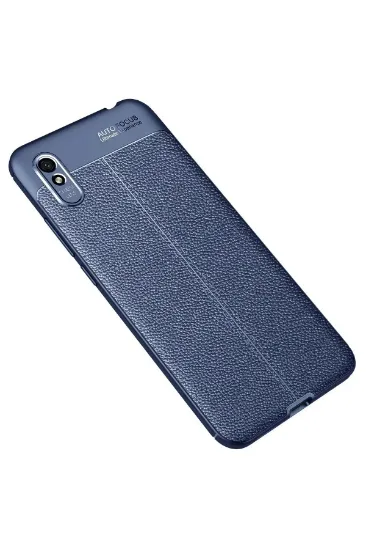 Newface Xiaomi Redmi 9A Kılıf Auto Focus Kapak - Lacivert resmi