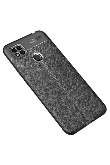 Newface Xiaomi Redmi 9C Kılıf Auto Focus Kapak - Siyah resmi