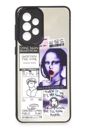 Newface Samsung Galaxy A53 5G Kılıf Mirror Desenli Kapak - Mirror - 2 resmi