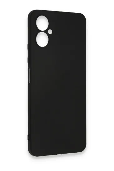 Newface Tecno Camon 19 Neo Kılıf First Silikon - Siyah resmi