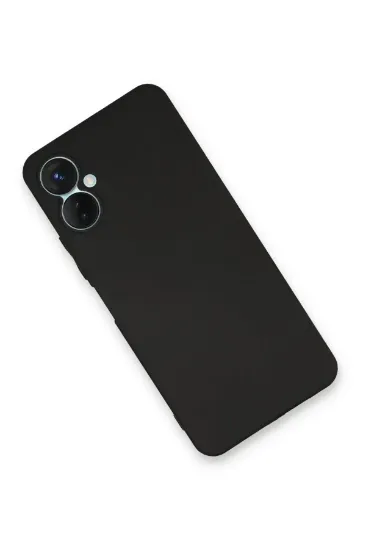 Newface Tecno Spark 9 Pro Kılıf First Silikon - Siyah resmi
