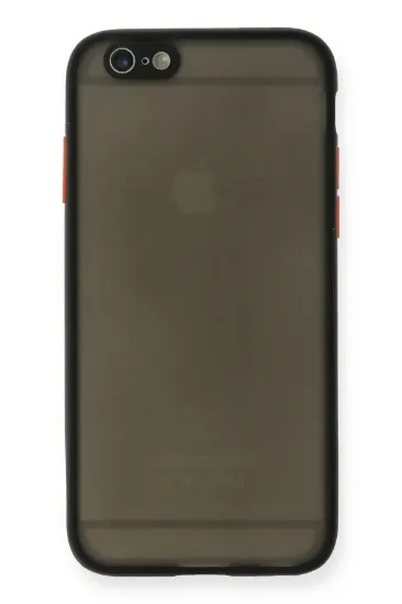 Newface iPhone 6 Kılıf Montreal Silikon Kapak - Siyah resmi
