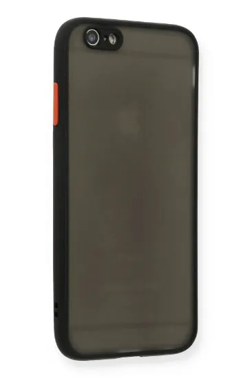 Newface iPhone 6 Kılıf Montreal Silikon Kapak - Siyah resmi