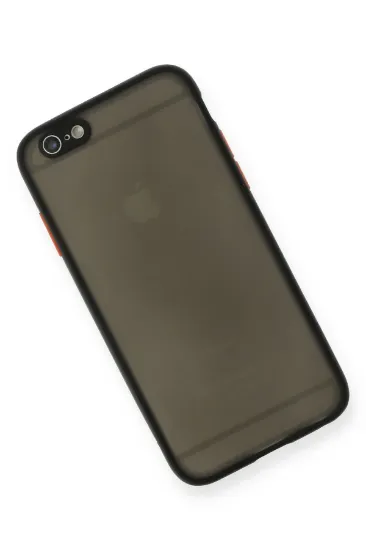 Newface iPhone 6 Kılıf Montreal Silikon Kapak - Siyah resmi