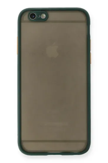 Newface iPhone 6 Kılıf Montreal Silikon Kapak - Yeşil resmi