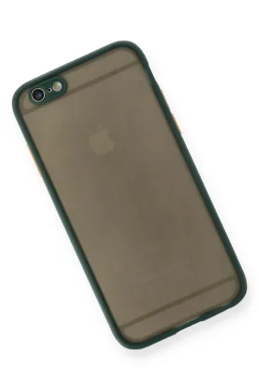 Newface iPhone 6 Kılıf Montreal Silikon Kapak - Yeşil resmi