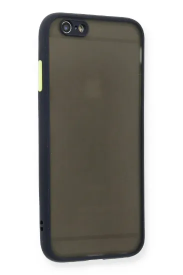 Newface iPhone 6 Kılıf Montreal Silikon Kapak - Lacivert resmi