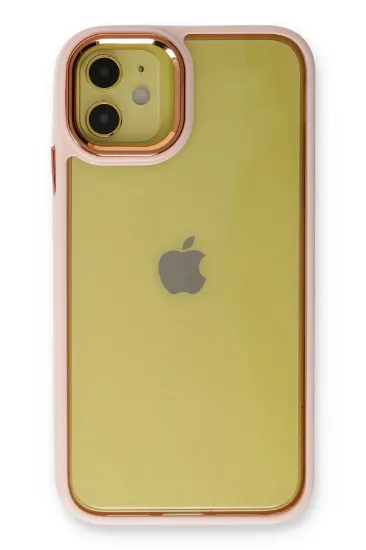 Newface iPhone 12 Kılıf Dora Kapak - Pudra resmi