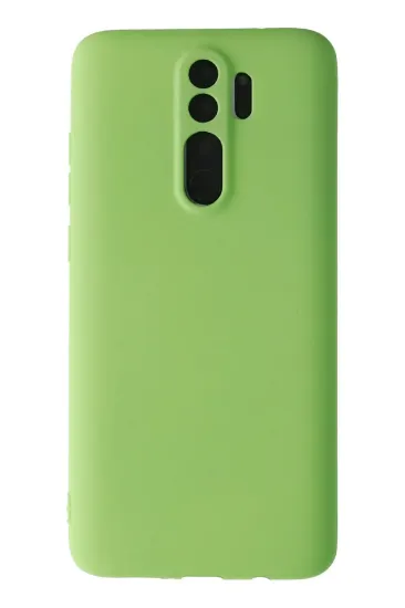 Newface Xiaomi Redmi Note 8 Pro Kılıf First Silikon - Yeşil resmi