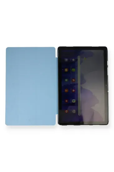 Newface Samsung Galaxy T870 Tab S7 11 Kılıf Tablet Smart Kılıf - Mavi resmi
