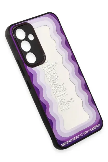 Newface Samsung Galaxy A54 5G Kılıf Mirror Desenli Kapak - Mirror - 5 resmi