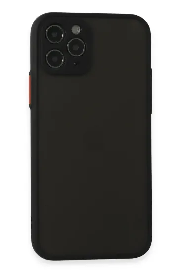 Newface iPhone 11 Pro Kılıf Montreal Silikon Kapak - Siyah resmi