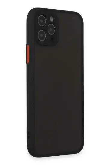 Newface iPhone 11 Pro Kılıf Montreal Silikon Kapak - Siyah resmi