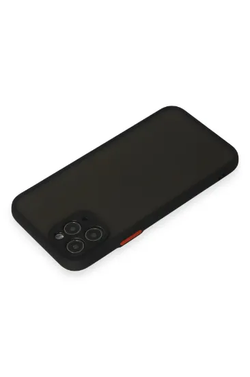 Newface iPhone 11 Pro Kılıf Montreal Silikon Kapak - Siyah resmi