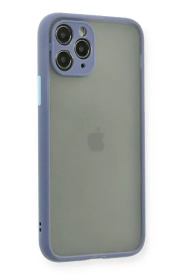 Newface iPhone 11 Pro Kılıf Montreal Silikon Kapak - Gri resmi