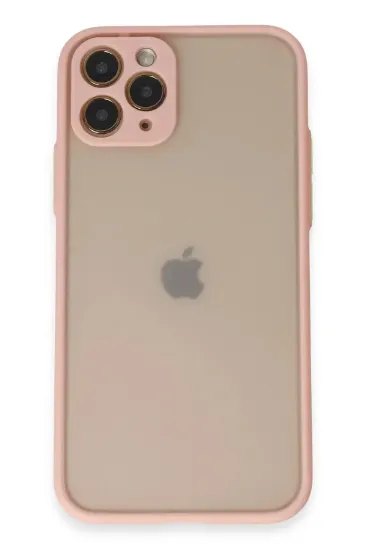 Newface iPhone 11 Pro Kılıf Montreal Silikon Kapak - Pembe resmi