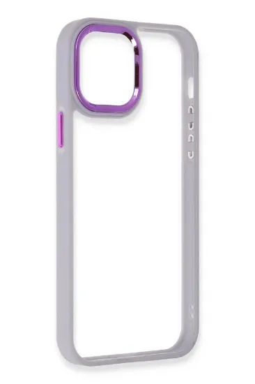 Newface iPhone 12 Pro Max Kılıf Dora Kapak - Lila resmi