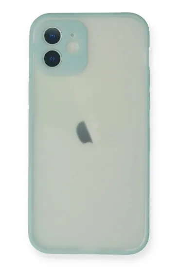Newface iPhone 11 Pro Max Kılıf Montreal Silikon Kapak - Turkuaz resmi