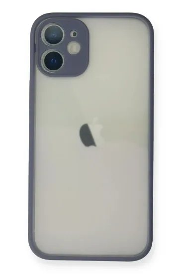 Newface iPhone 11 Pro Max Kılıf Montreal Silikon Kapak - Gri resmi
