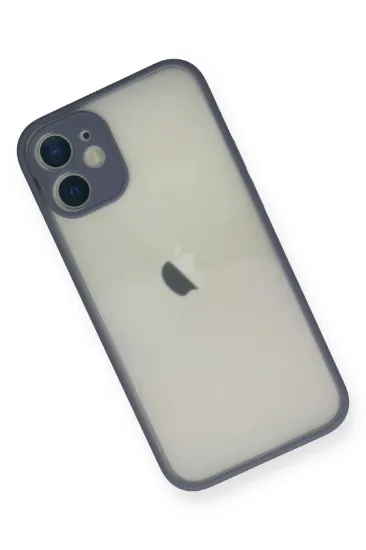 Newface iPhone 11 Pro Max Kılıf Montreal Silikon Kapak - Gri resmi