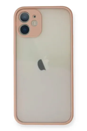 Newface iPhone 11 Pro Max Kılıf Montreal Silikon Kapak - Pembe resmi