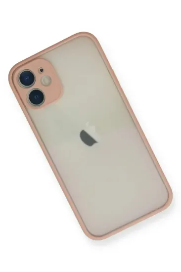 Newface iPhone 11 Pro Max Kılıf Montreal Silikon Kapak - Pembe resmi