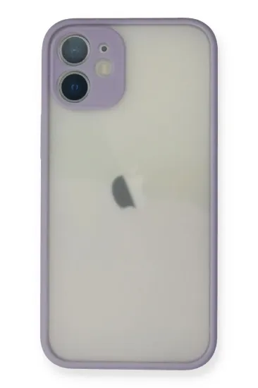 Newface iPhone 11 Pro Max Kılıf Montreal Silikon Kapak - Mor resmi