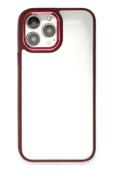 Newface iPhone 13 Pro Kılıf Dora Kapak - Kırmızı resmi