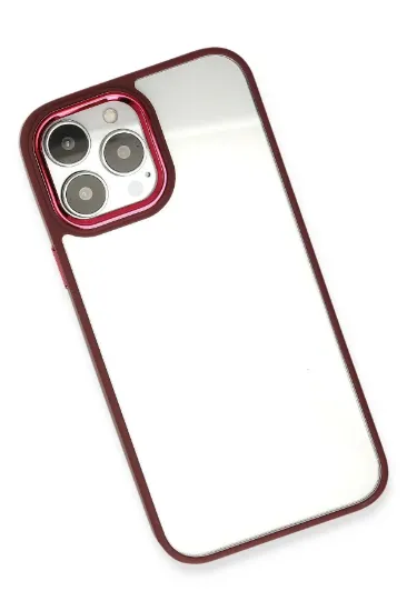 Newface iPhone 13 Pro Kılıf Dora Kapak - Kırmızı resmi