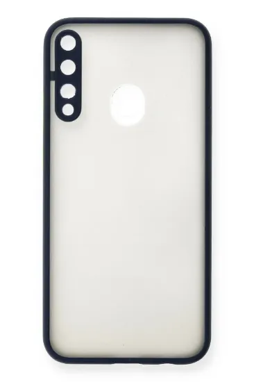 Newface Huawei P40 Lite E Kılıf Montreal Silikon Kapak - Lacivert resmi