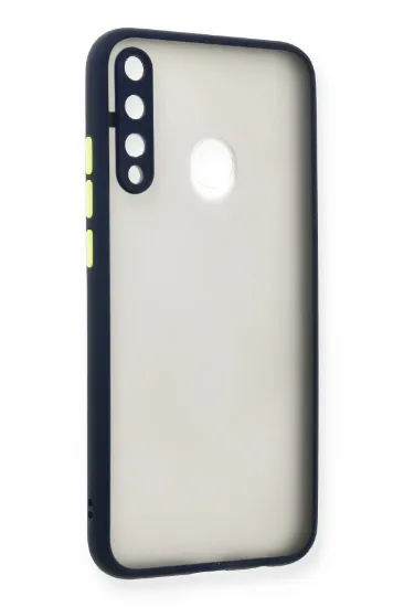 Newface Huawei P40 Lite E Kılıf Montreal Silikon Kapak - Lacivert resmi