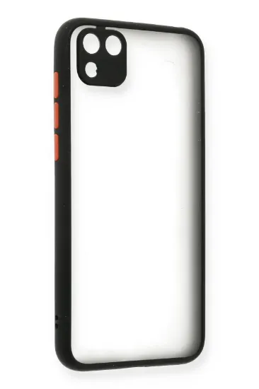 Newface Huawei Y5P Kılıf Montreal Silikon Kapak - Siyah resmi